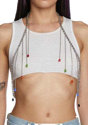 Kisses For Me Bra Chain