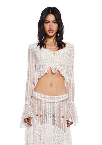 Seaglass Tower Chain Belt