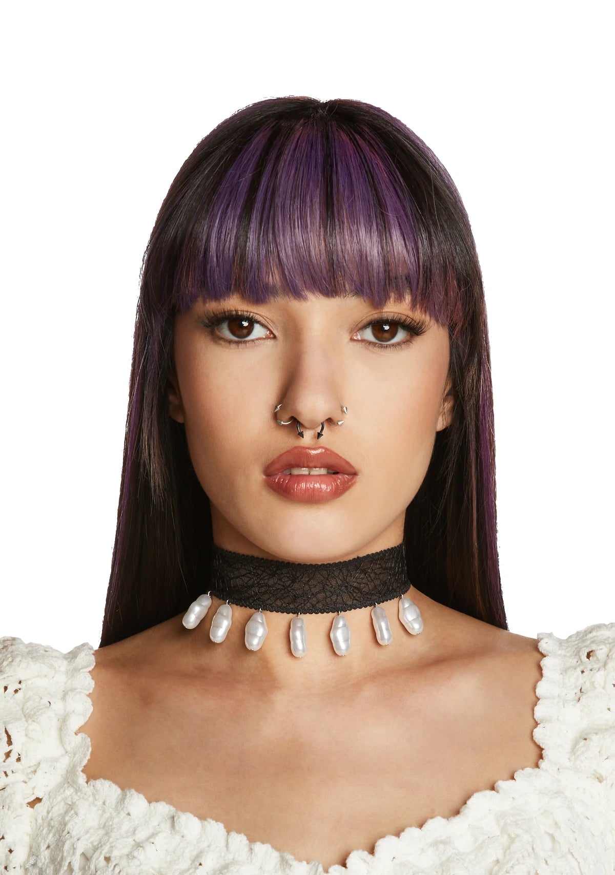 Don't Hide Lace Choker