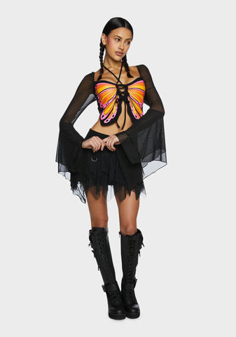 Two Worlds Mini Skirt