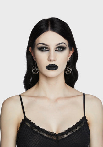 Thorny Persuasion Hoop Earrings