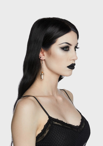 Nature's Secret Drop Earrings