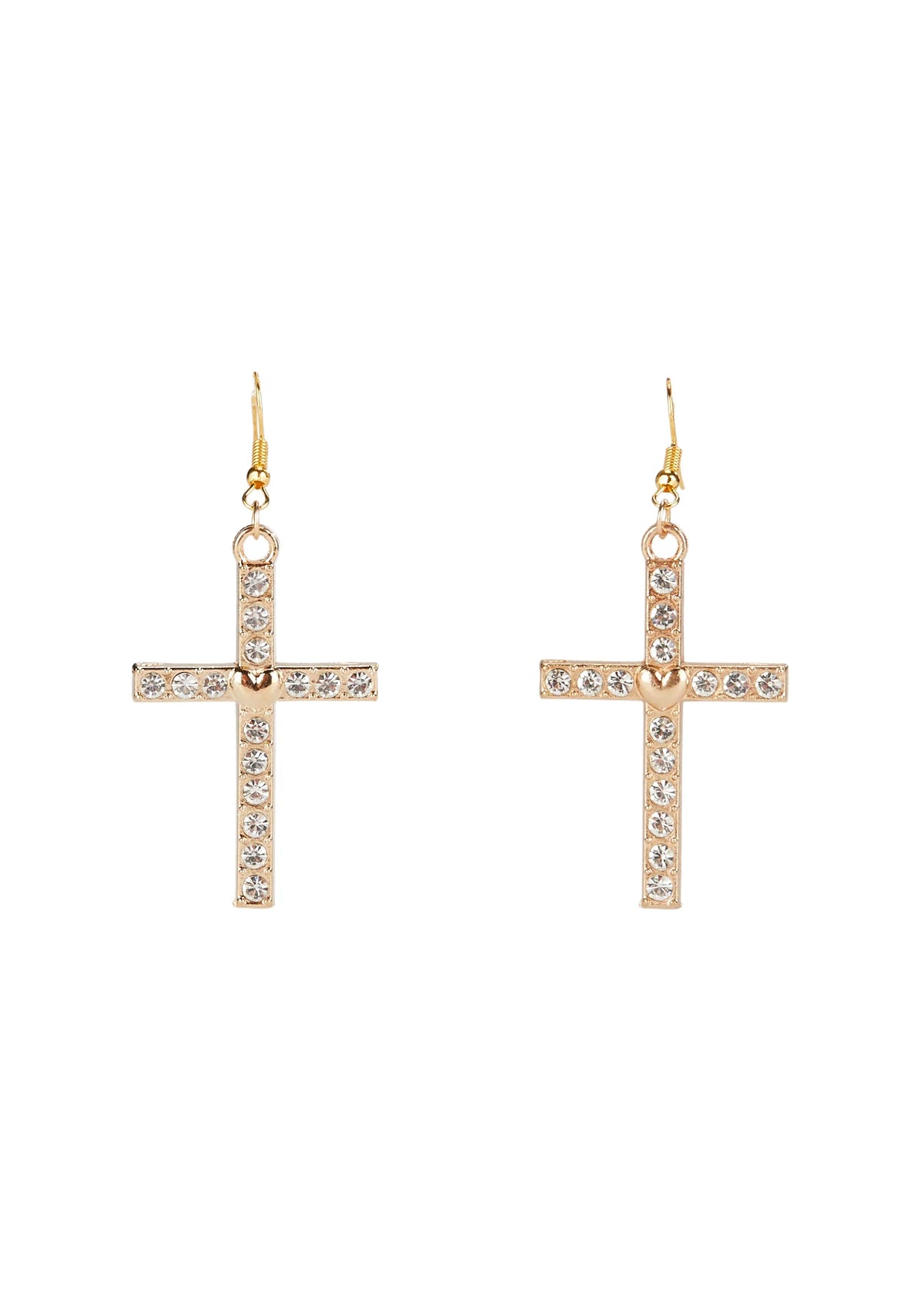 Heavenly Haven Cross Earrings