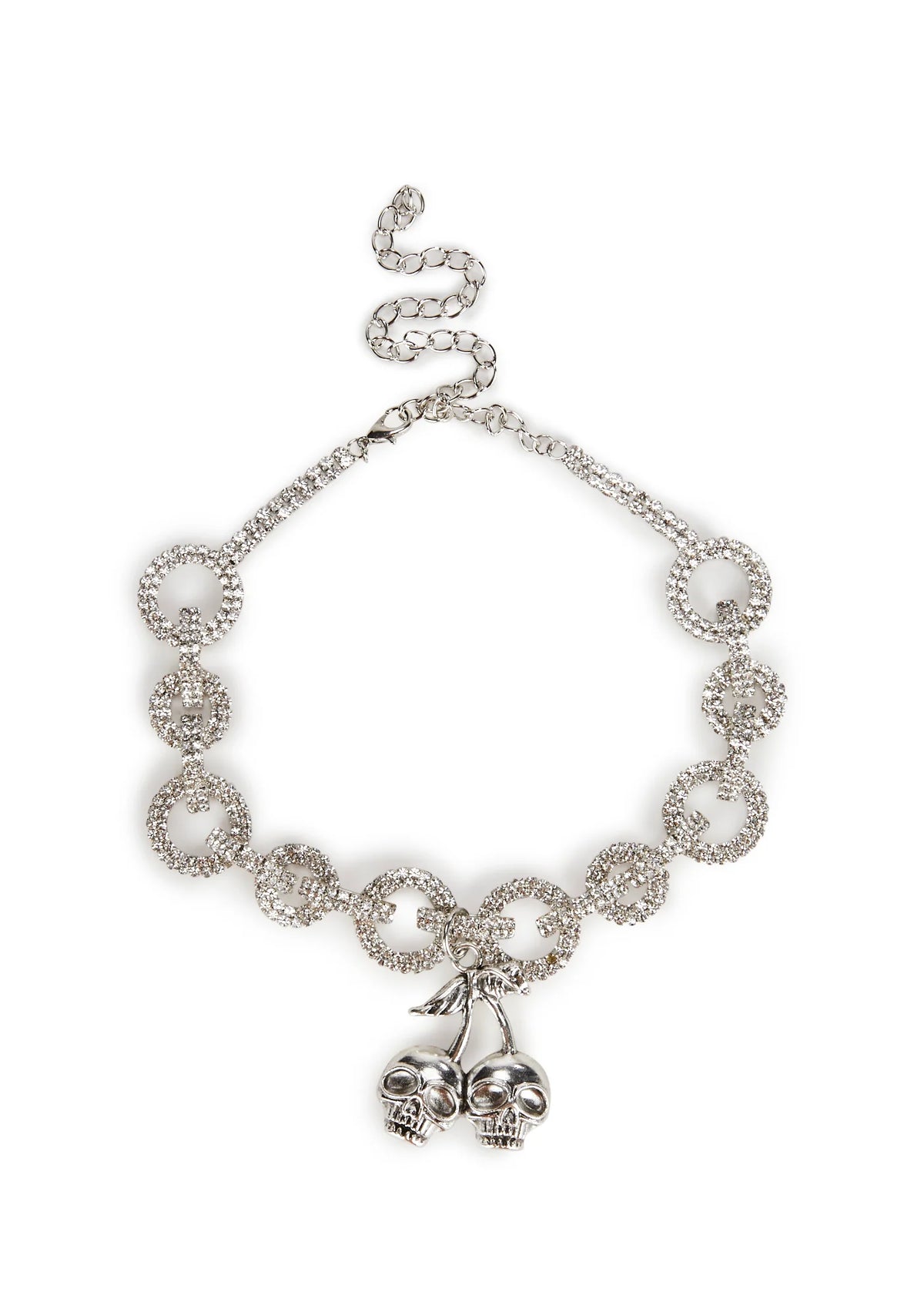 Demonic Chance Skull Choker