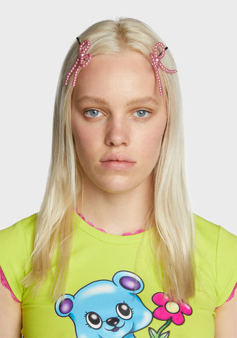 Toast To You Hair Clips Set