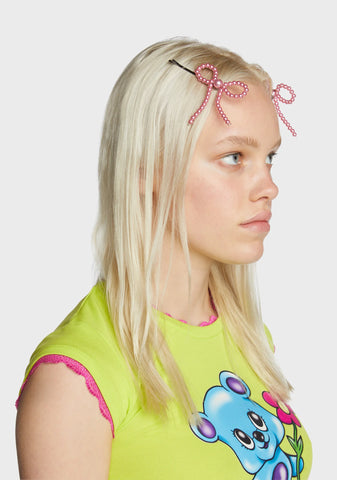 Toast To You Hair Clips Set