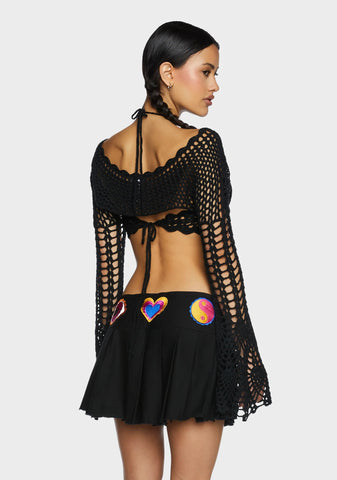 Feelin' Alright Top And Shrug Set