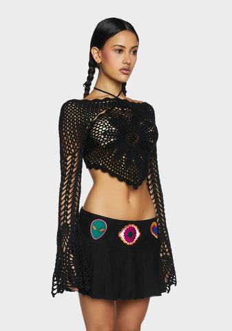 Feelin' Alright Top And Shrug Set