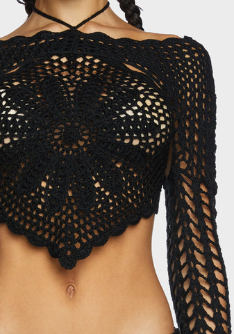 Feelin' Alright Top And Shrug Set