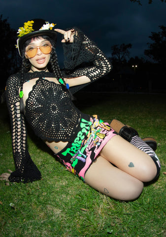 Feelin' Alright Top And Shrug Set