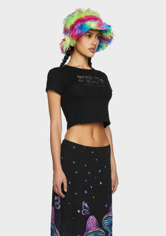 No Hugs Club Baby Tee