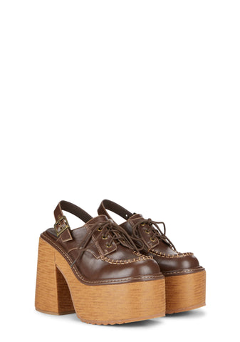 Reaching Out Slingback Loafers