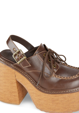 Reaching Out Slingback Loafers