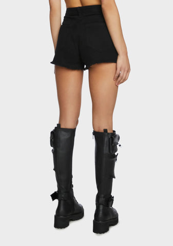 Cosmic Scene Applique Shorts