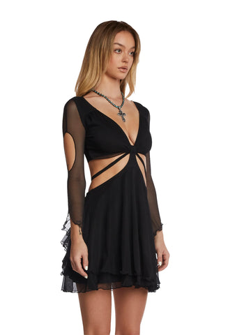 Sydney Mini Dress - Black