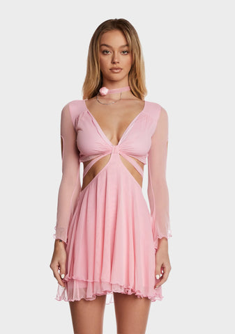 Sydney Mini Dress - Light Pink