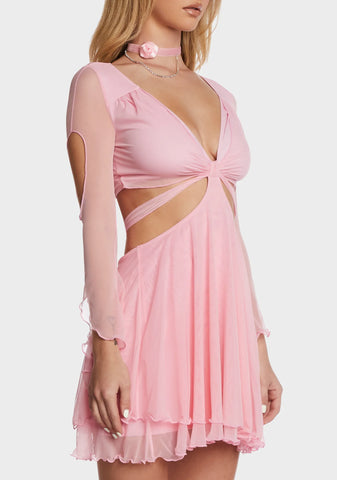 Sydney Mini Dress - Light Pink