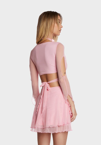 Sydney Mini Dress - Light Pink