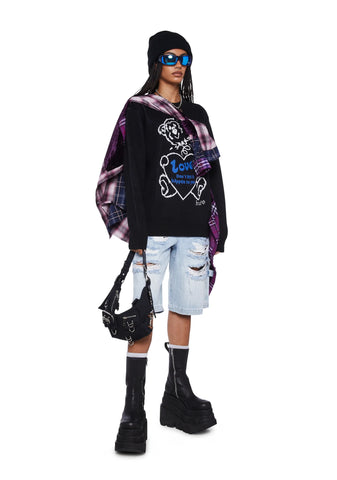 Bad News Crewneck Sweater