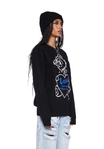 Bad News Crewneck Sweater