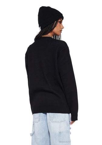 Bad News Crewneck Sweater