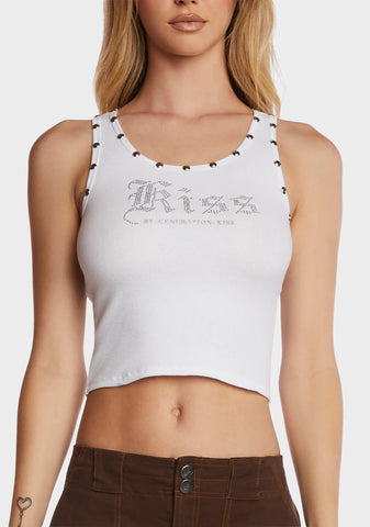 Namesake Tank Top - White