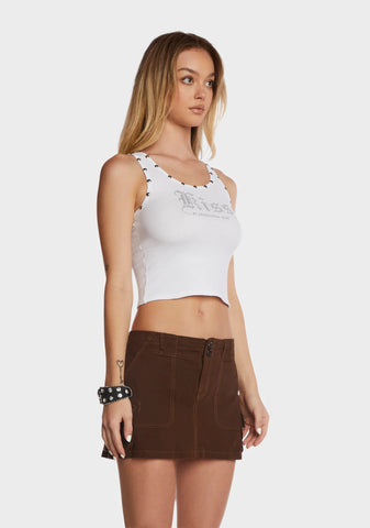 Namesake Tank Top - White