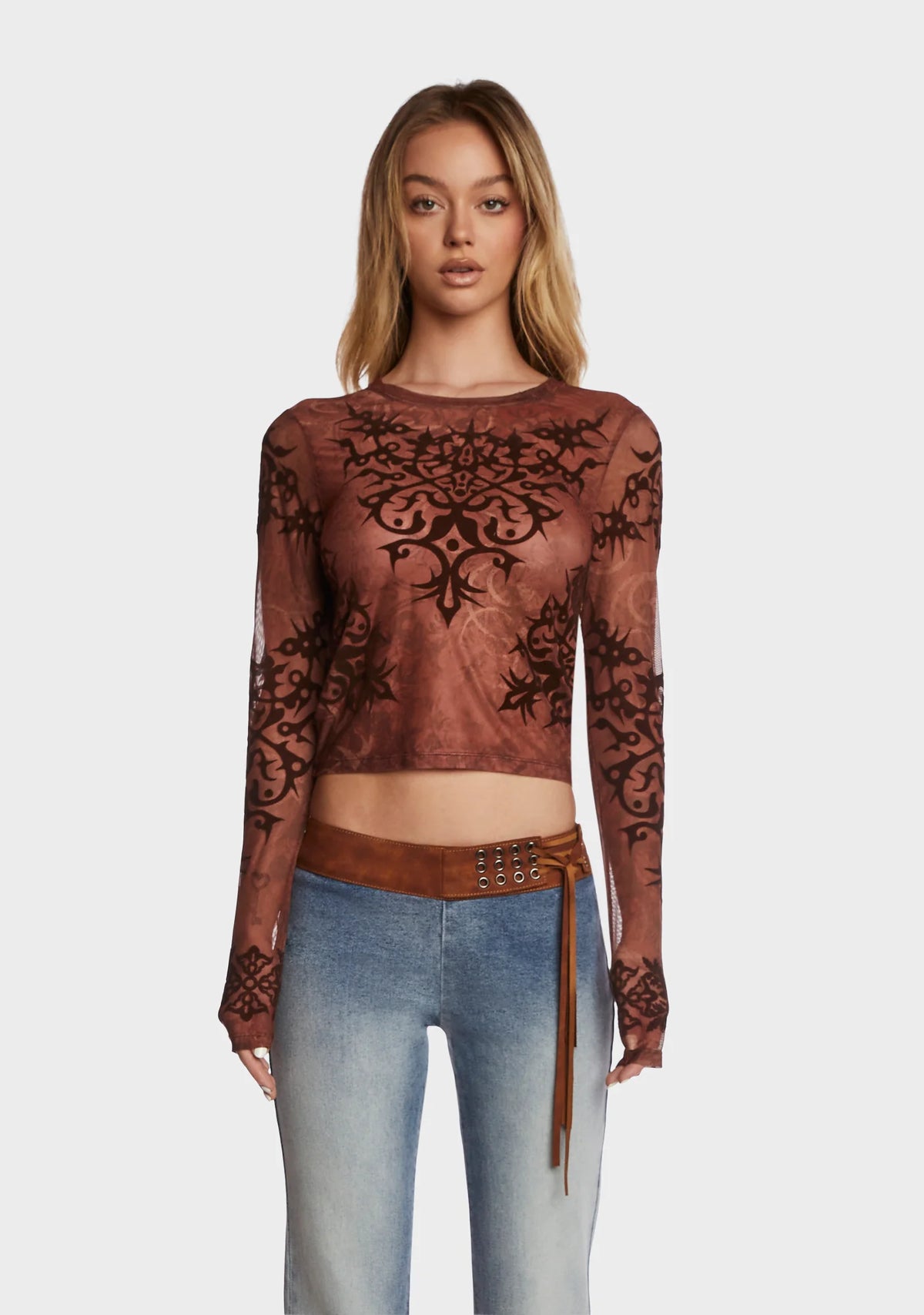 Nia Mesh Top