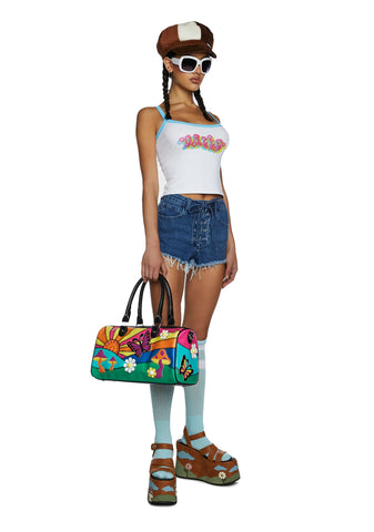 Happy Daze Denim Shorts