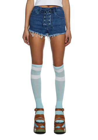 Happy Daze Denim Shorts