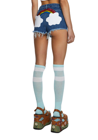 Happy Daze Denim Shorts