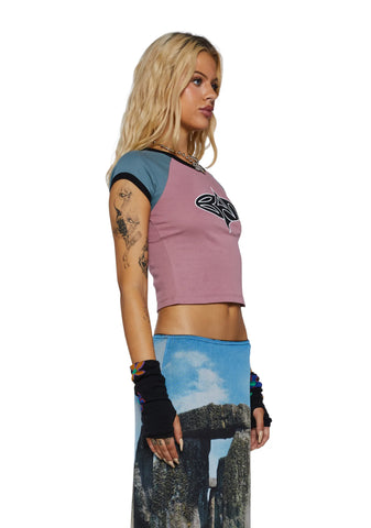 Shinjuku Graphic Tee - Rose