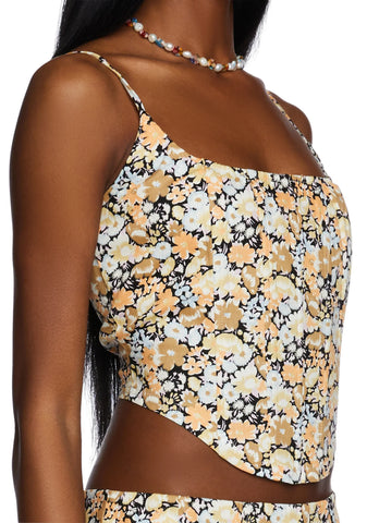 Among Wildflowers Corset Top