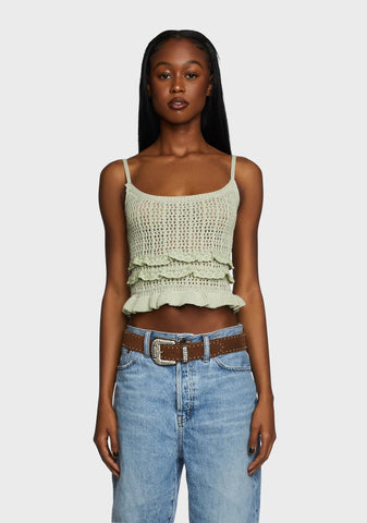 Chatty Talks Crochet Top