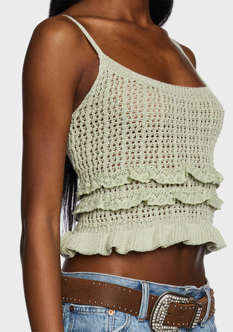 Chatty Talks Crochet Top