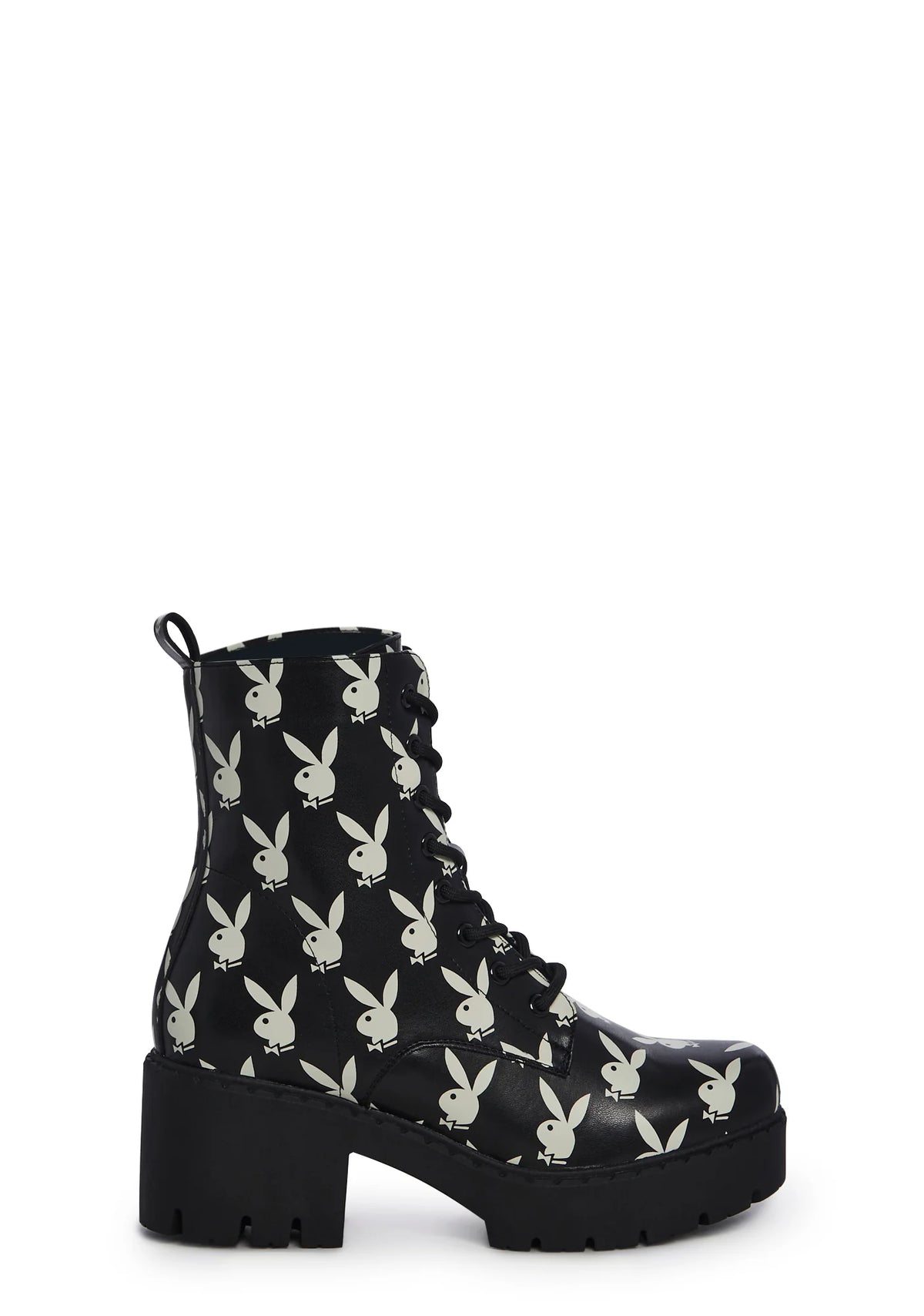 Playboy Reprise Combat Boots