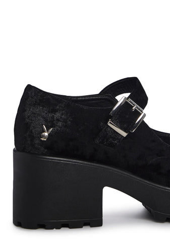 Tira Playboy Dark Vigilante Mary Janes