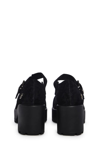 Tira Playboy Dark Vigilante Mary Janes