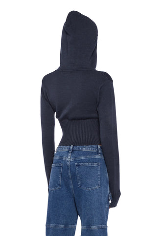 Desiree Knitted Hooded Cardigan