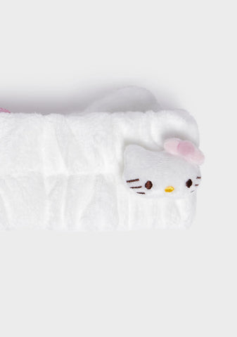 Hello Kitty Y2K Bling Bling Plush Spa Headband