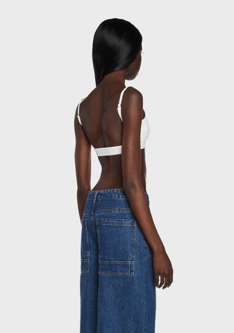 Sporty Open Back Bralette