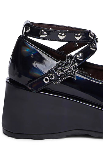 Cubby-25 Platform Mary Janes