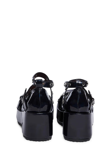 Cubby-25 Platform Mary Janes