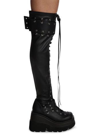 Shaker-325 Thigh High Boots