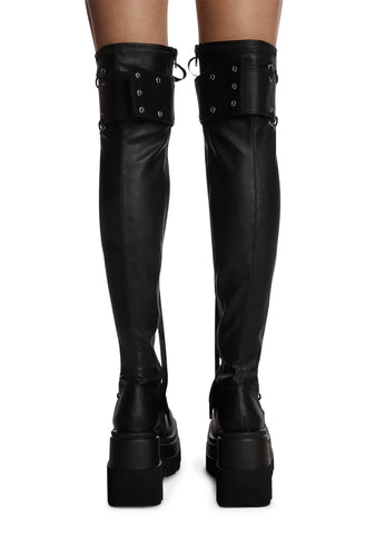 Shaker-325 Thigh High Boots