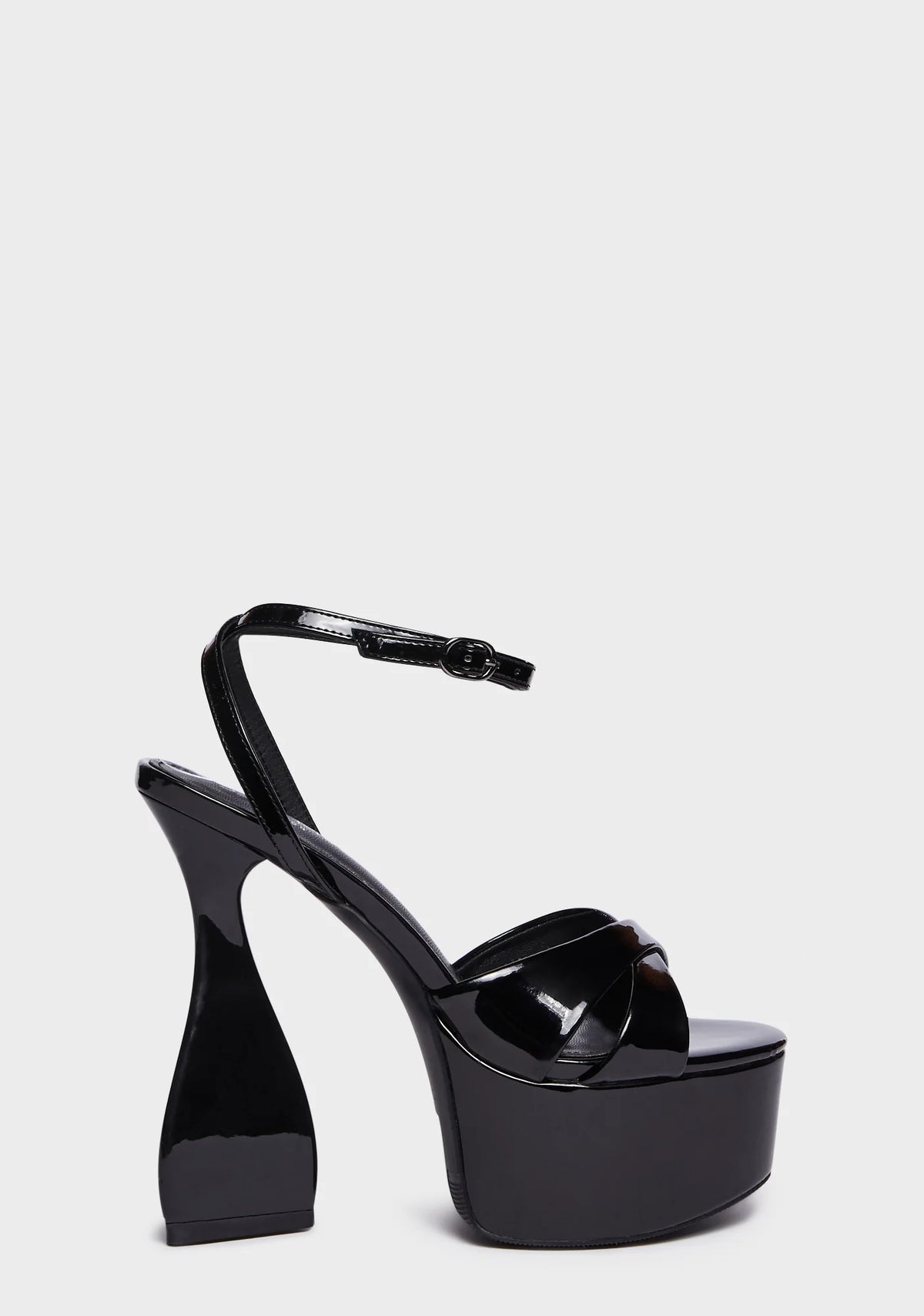 Nathalia-1 Block Heels - Black