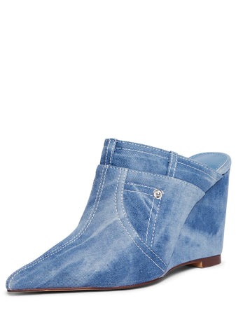 Sonny-4 Denim Wedges
