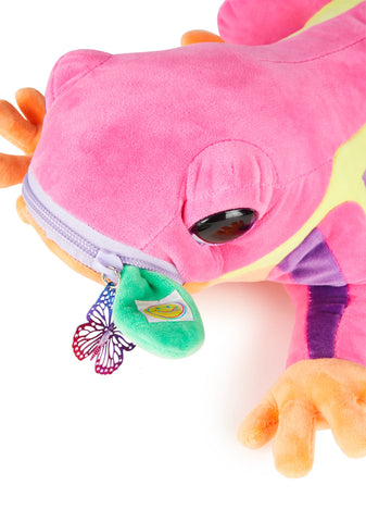 Cosmic Croaker Plush Backpack