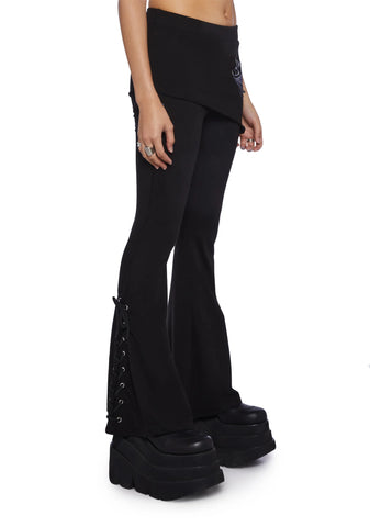 Spiral Be The Boss Flared Leggings