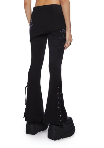 Spiral Be The Boss Flared Leggings